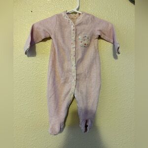 Kidgets Light Pink One Piece with Starry Pocket